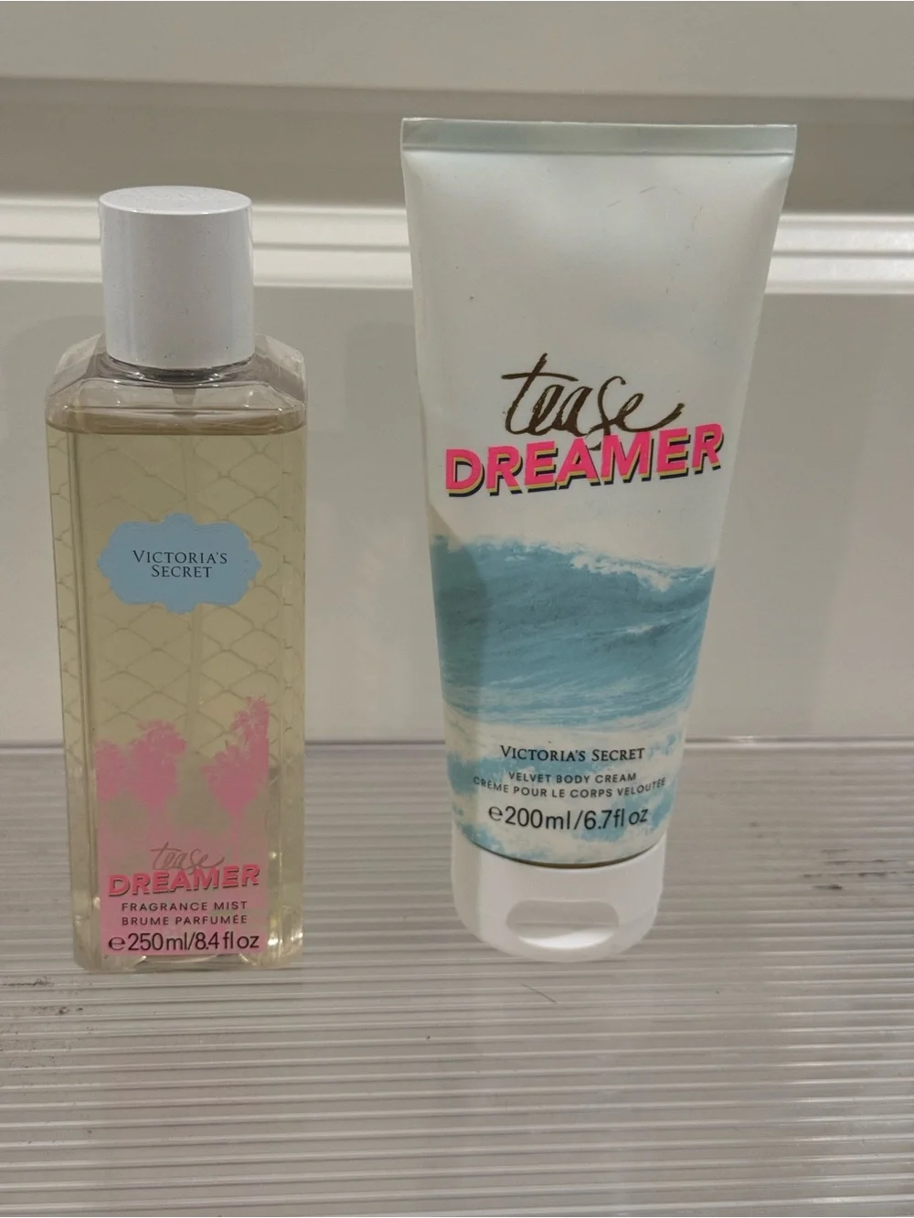 NEW Victoria's Secret Tease Dreamer Velvet Body Cream & Mist Set